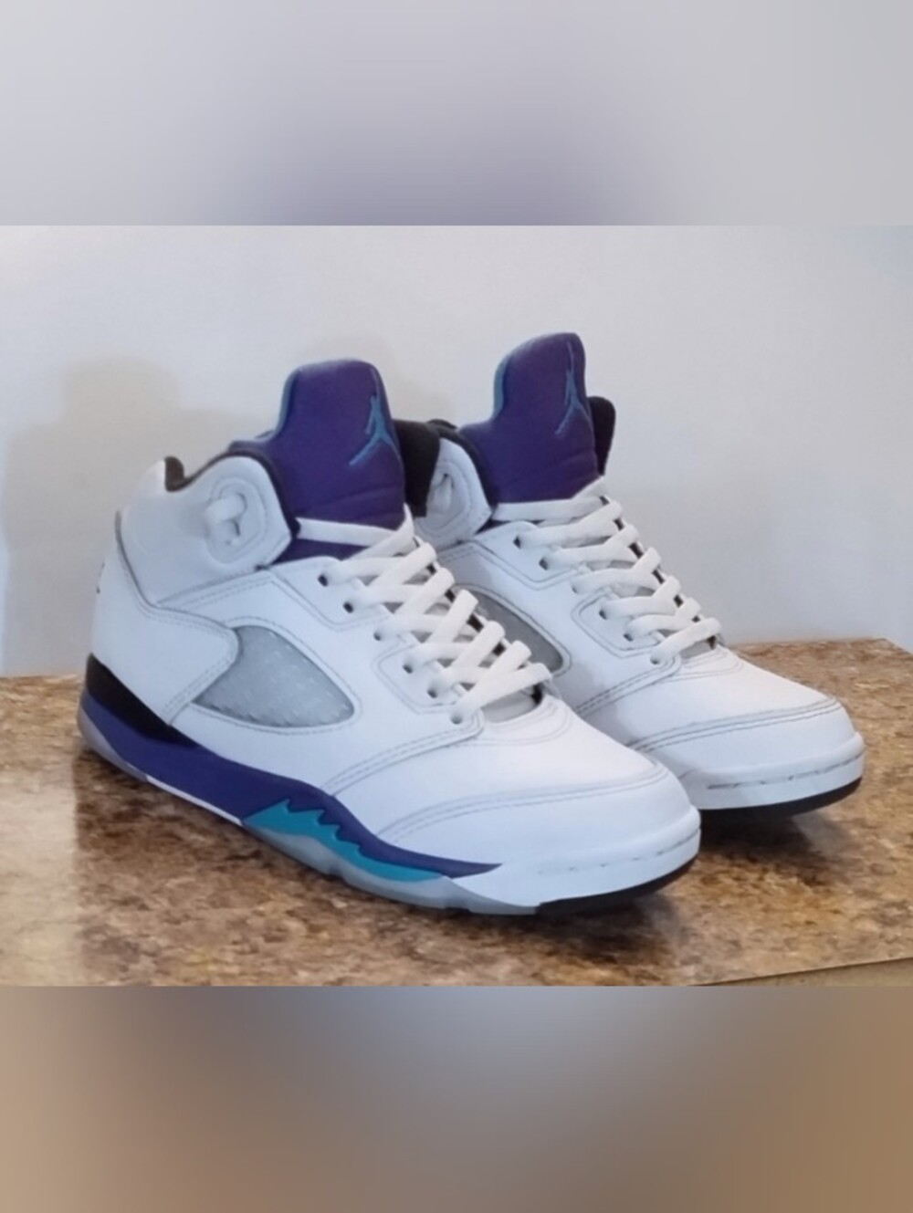 Air Jordan 5 Retro (PS) 'Grape' 2025 HQ7979-100 Size 2.5Y